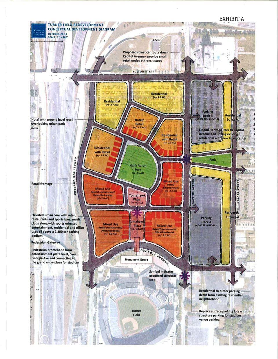 térkép turner field parkoló
